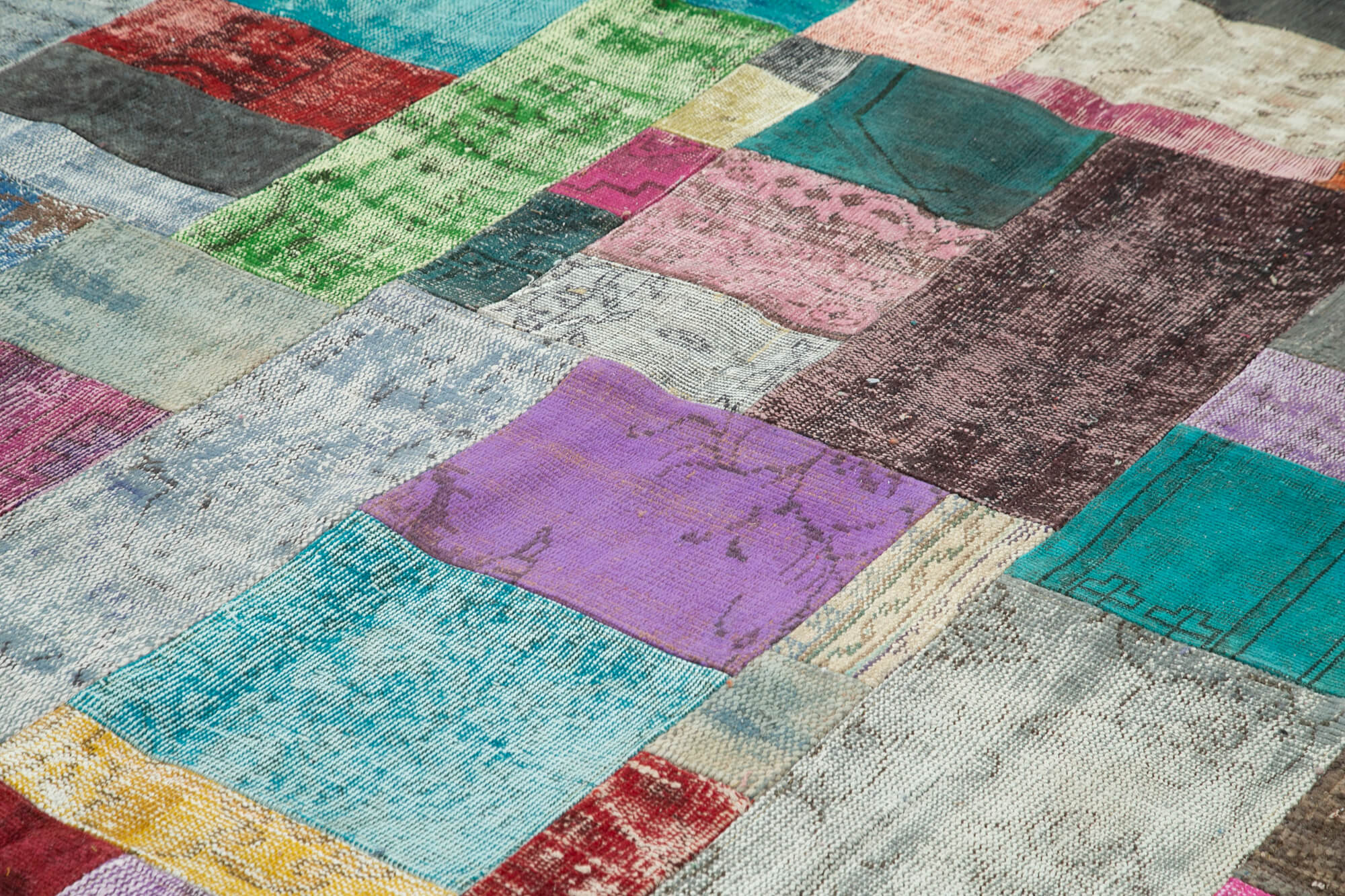 10x13 Multicolor Patchwork Rug - 32342