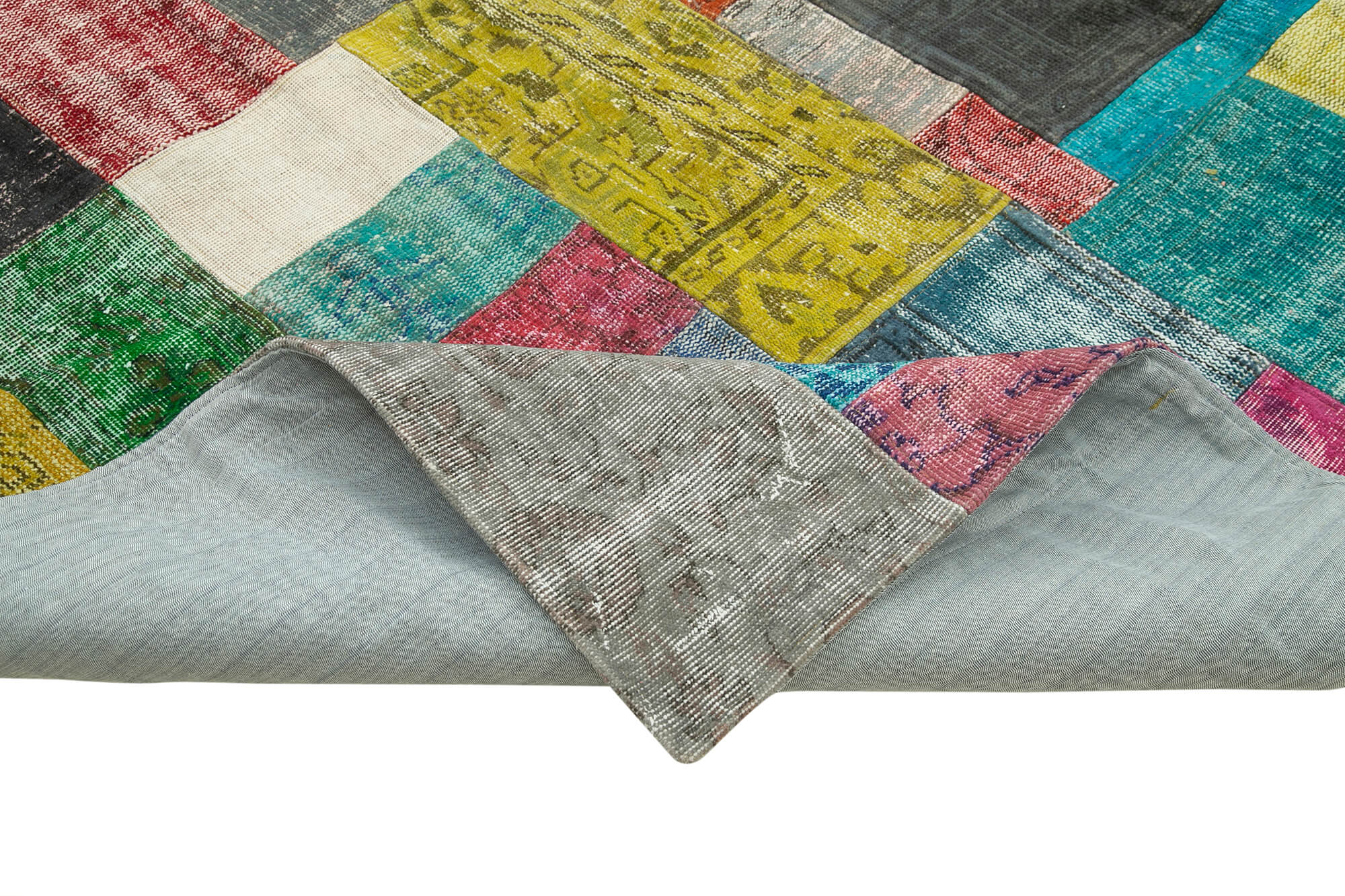 10x13 Multicolor Patchwork Rug - 32342