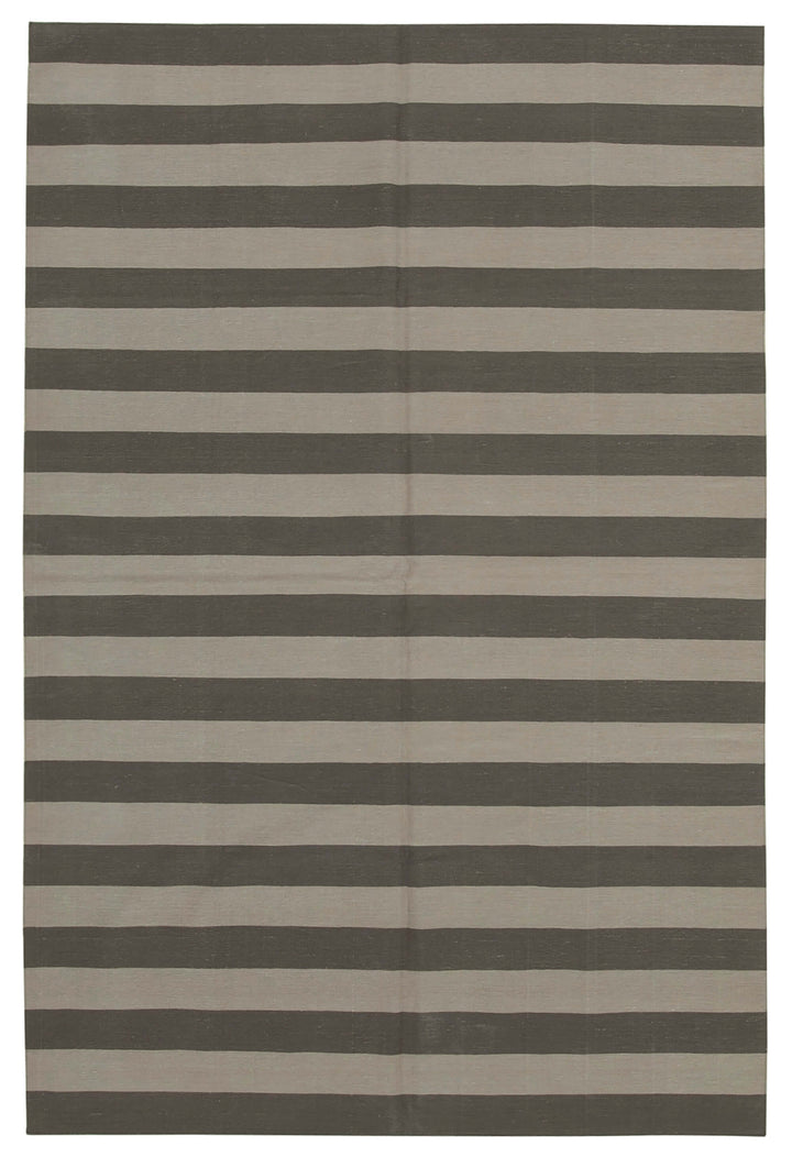 6x9 Brown Dhurrie Rug - 32360