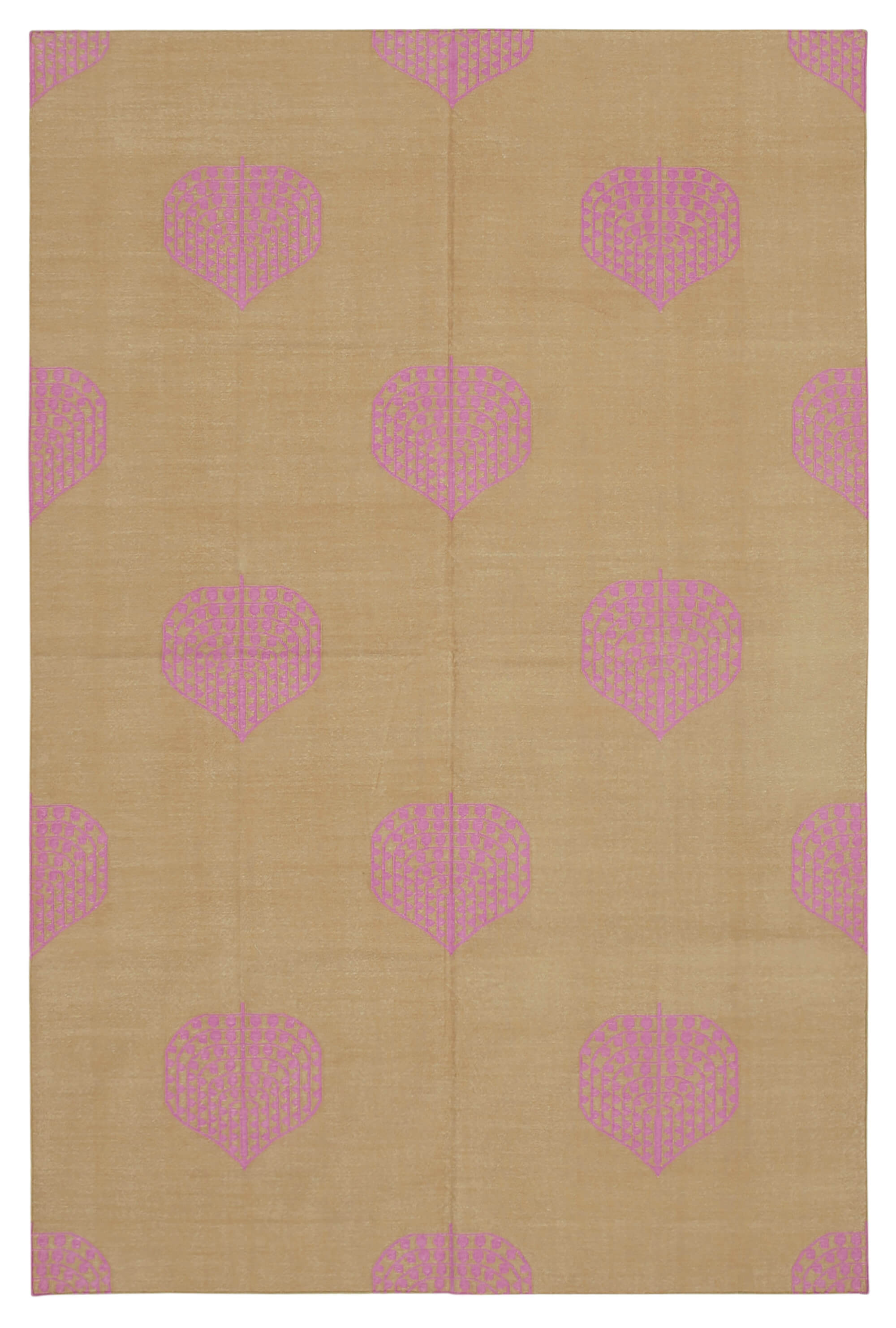 6x9 Brown Dhurrie Rug - 32372