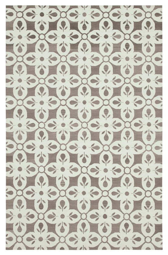 6x9 Grey Dhurrie Rug - 32392