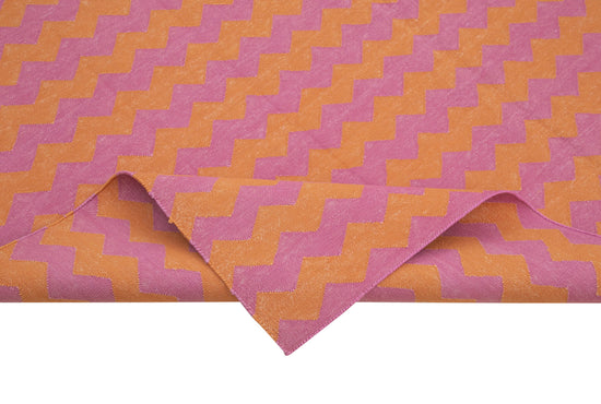 6x9 Purple Dhurrie Rug - 32395