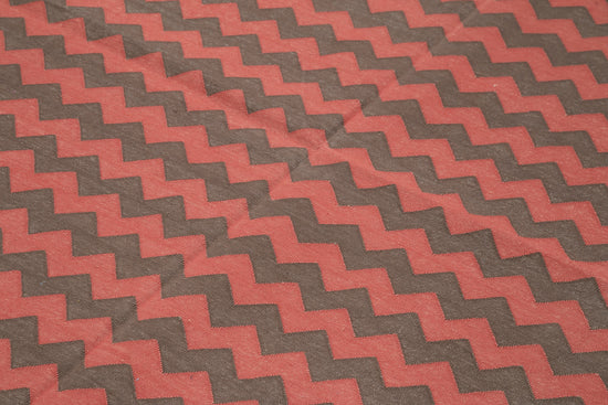 6x9 Brown Dhurrie Rug - 32409