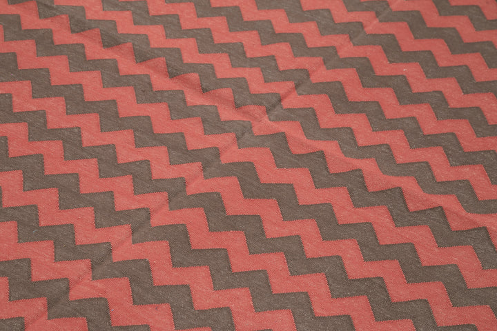 6x9 Brown Dhurrie Rug - 32409