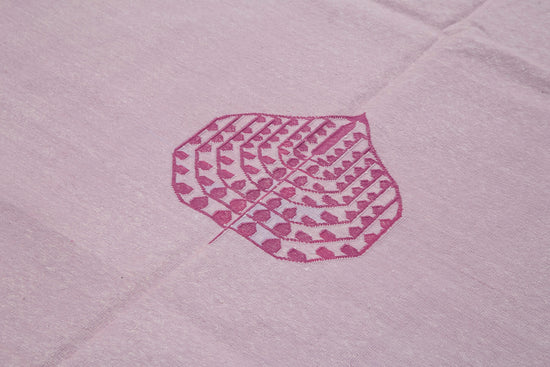 6x9 Purple Dhurrie Rug - 32416