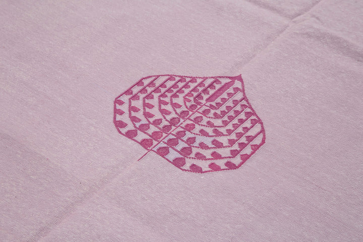 6x9 Purple Dhurrie Rug - 32416