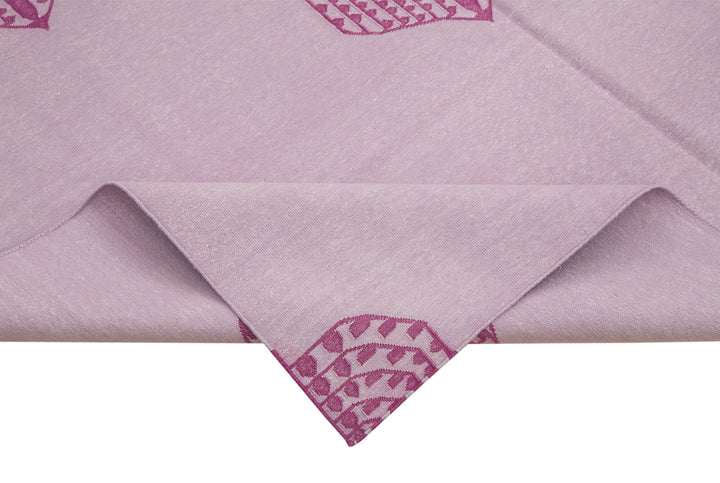 6x9 Purple Dhurrie Rug - 32416