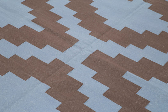 6x9 Brown Dhurrie Rug - 32436