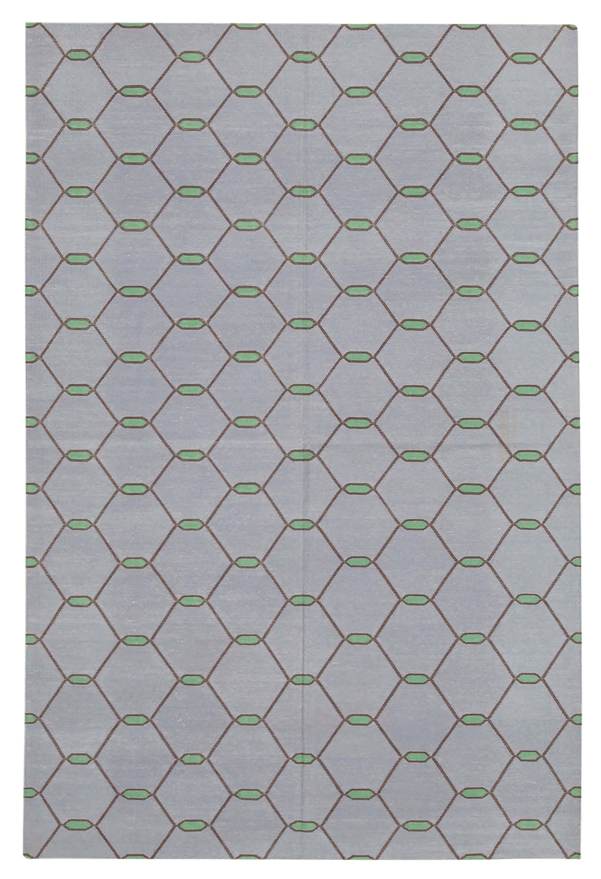 5x8 Purple Dhurrie Rug - 32440