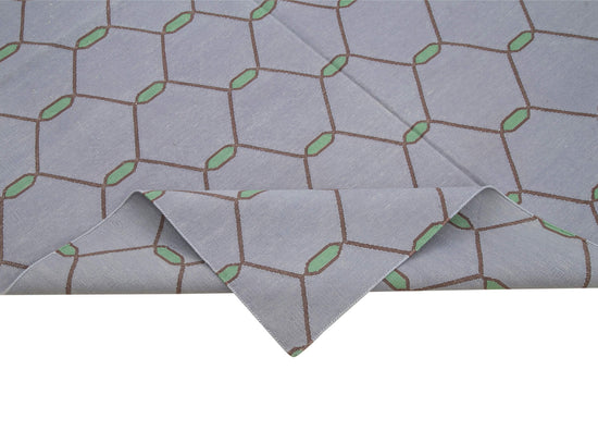 5x8 Purple Dhurrie Rug - 32440