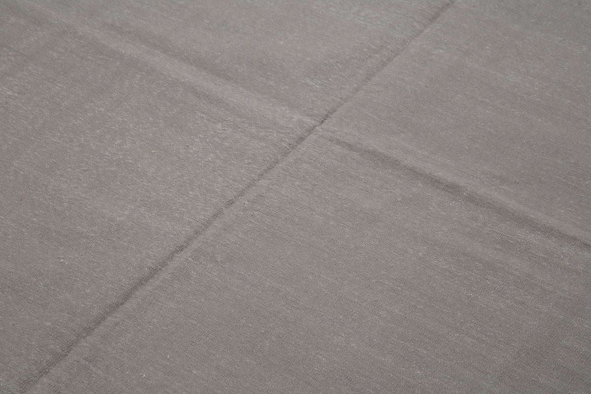 6x9 Grey Dhurrie Rug - 32444