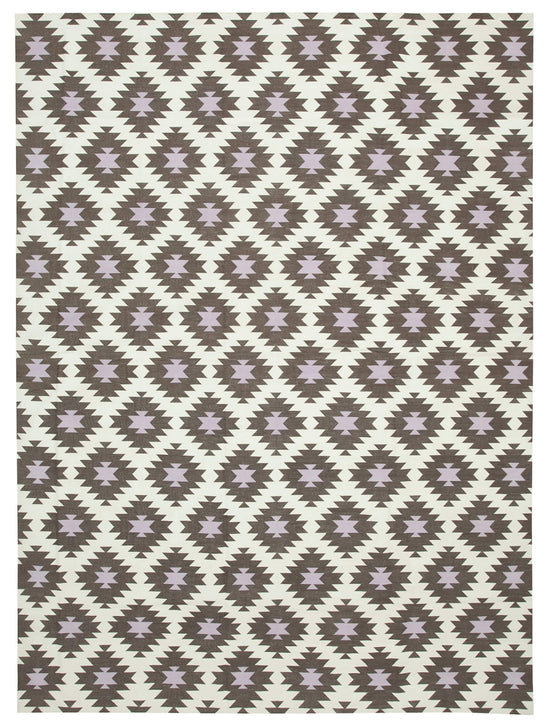 10x13 Brown Dhurrie Rug - 32450