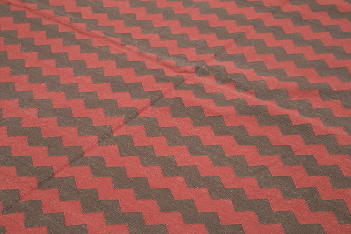 10x14 Brown Dhurrie Rug - 32454