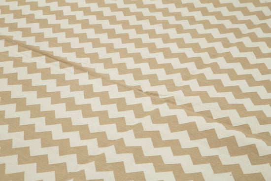 10x14 Beige Dhurrie Rug - 32458