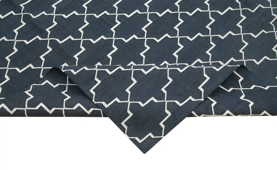 9x12 Black Dhurrie Rug - 32471