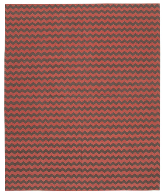 8x10 Brown Dhurrie Rug - 32482