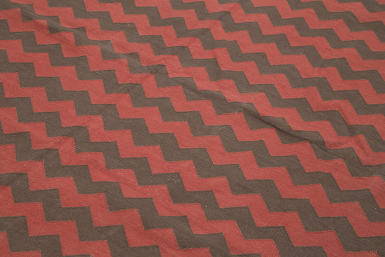 8x10 Brown Dhurrie Rug - 32482