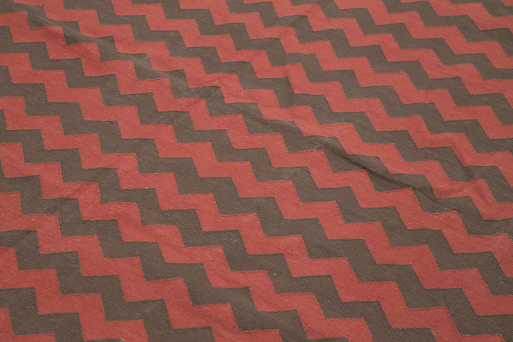 8x10 Brown Dhurrie Rug - 32482