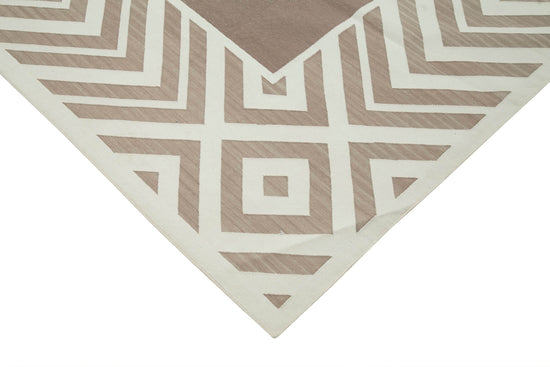 8x10 Brown Dhurrie Rug - 32485