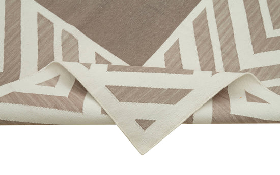 8x10 Brown Dhurrie Rug - 32485