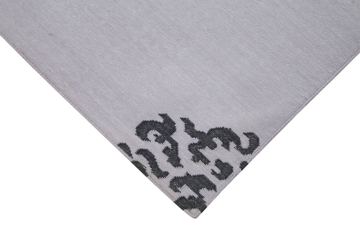 8x10 Purple Dhurrie Rug - 32495