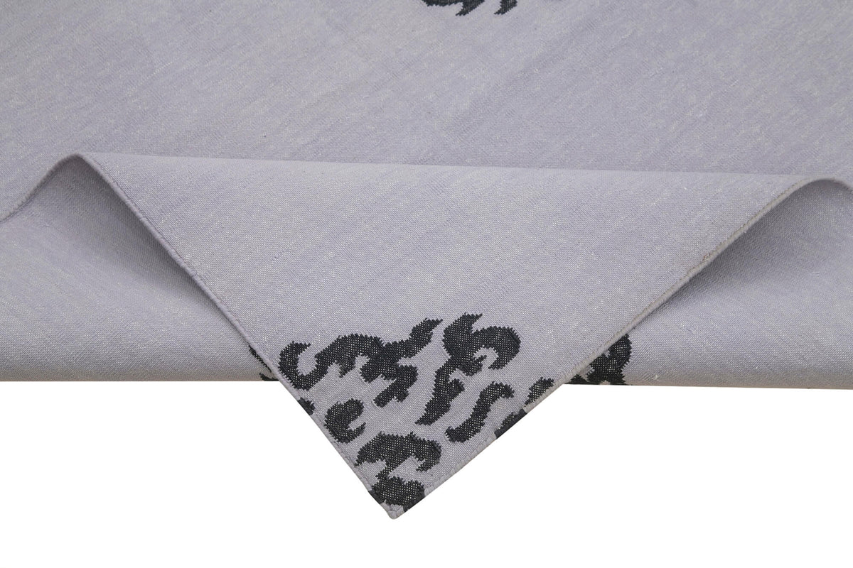 8x10 Purple Dhurrie Rug - 32495