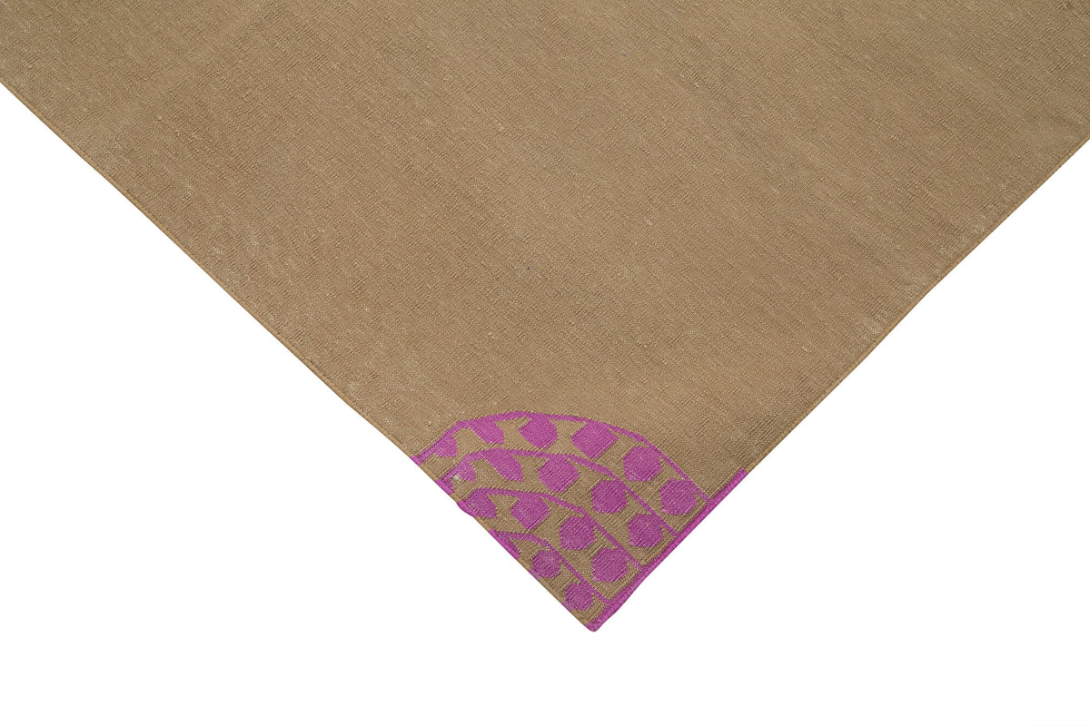 4x5 Brown Dhurrie Rug - 32502