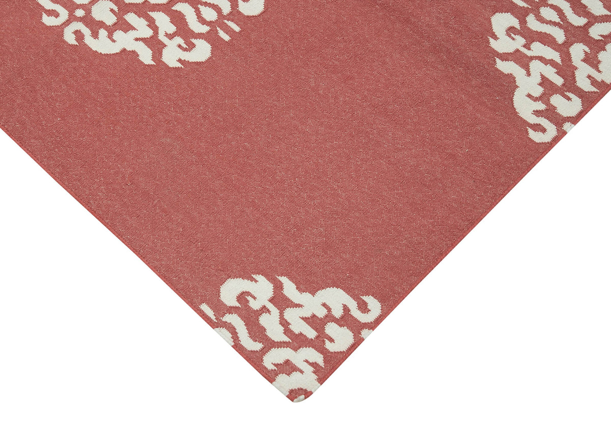 4x6 Red Dhurrie Rug - 32530