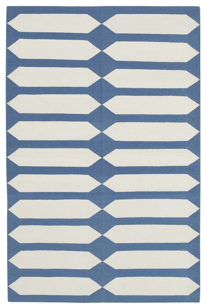 4x6 Purple Dhurrie Rug - 32567