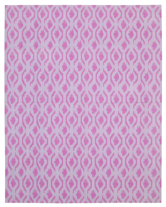 8x10 Pink Dhurrie Rug - 32587