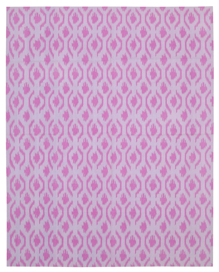 8x10 Pink Dhurrie Rug - 32587