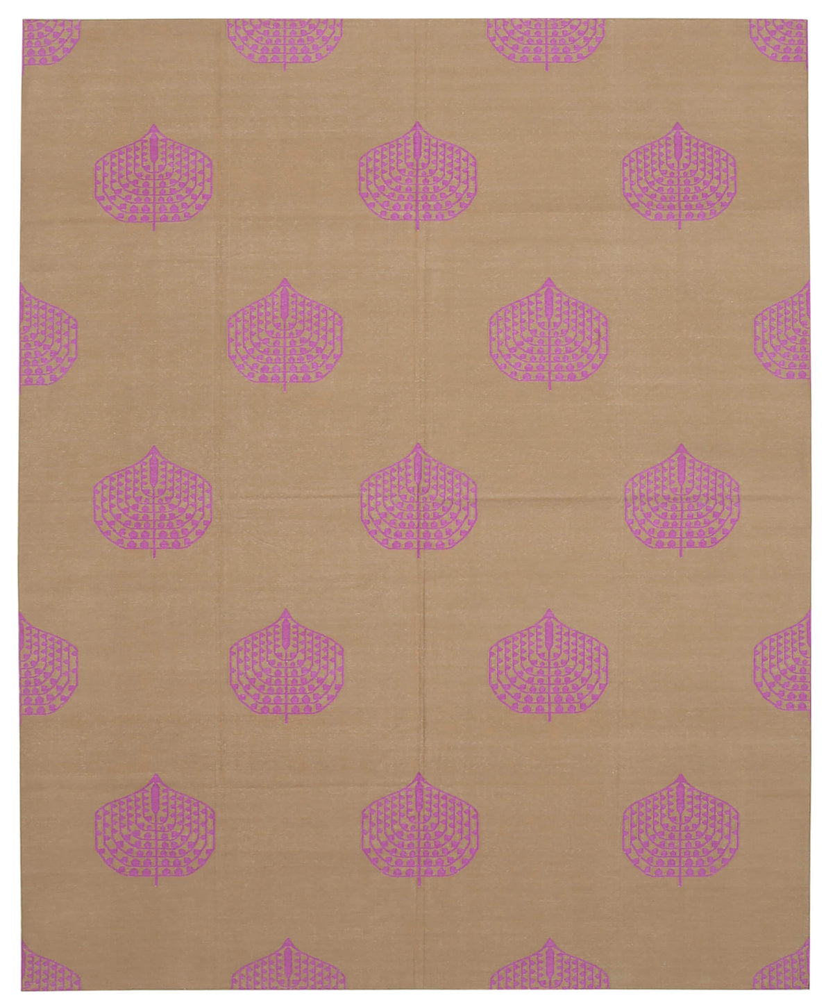 8x10 Brown Dhurrie Rug - 32604
