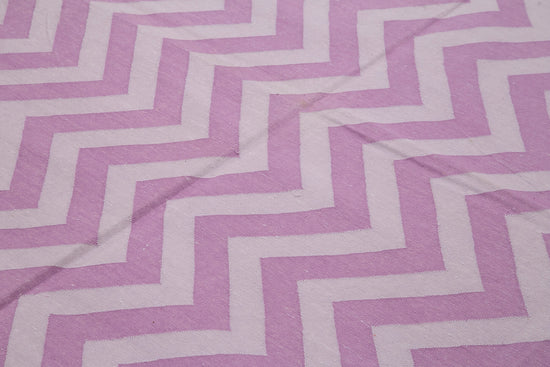 8x10 Purple Dhurrie Rug - 32630