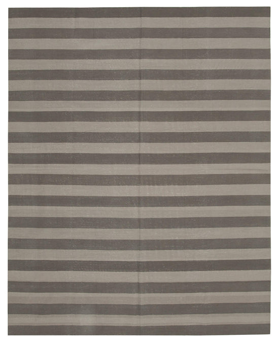 8x10 Brown Dhurrie Rug - 32631