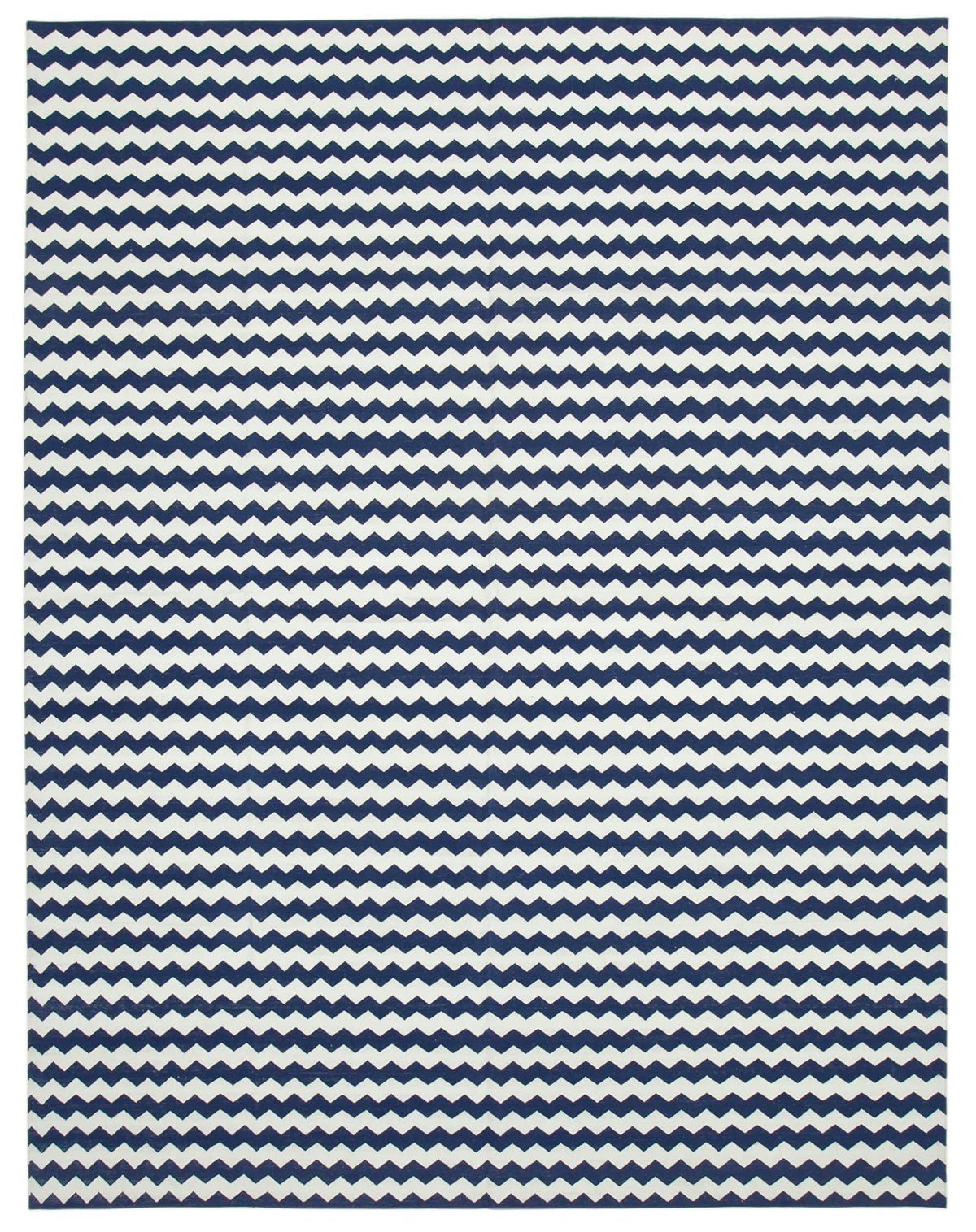 9x12 Blue Dhurrie Rug - 32653