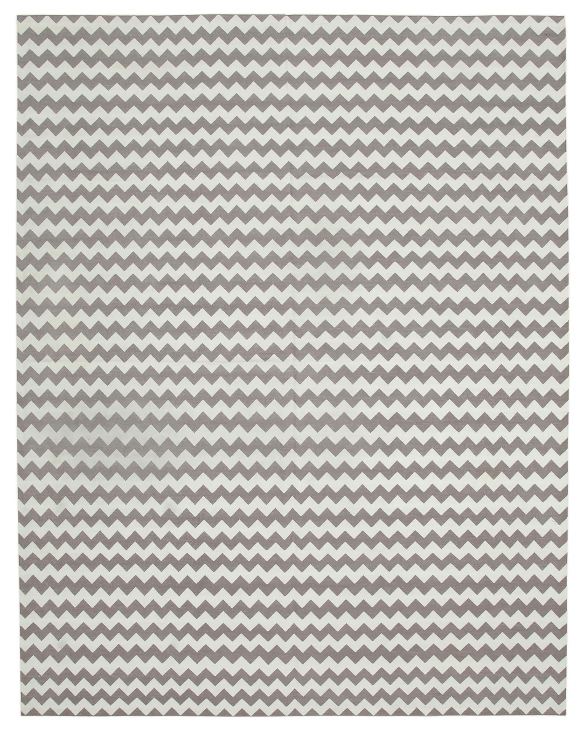 9x12 Brown Dhurrie Rug - 32654