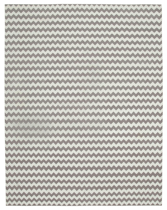 9x12 Brown Dhurrie Rug - 32654