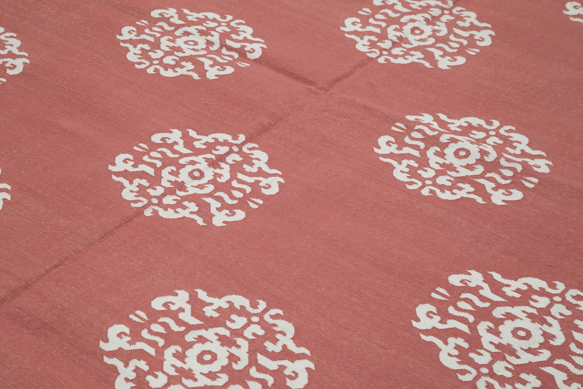 9x12 Red Dhurrie Rug - 32661
