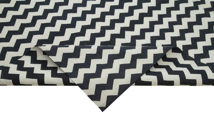 9x12 Black Dhurrie Rug - 32683