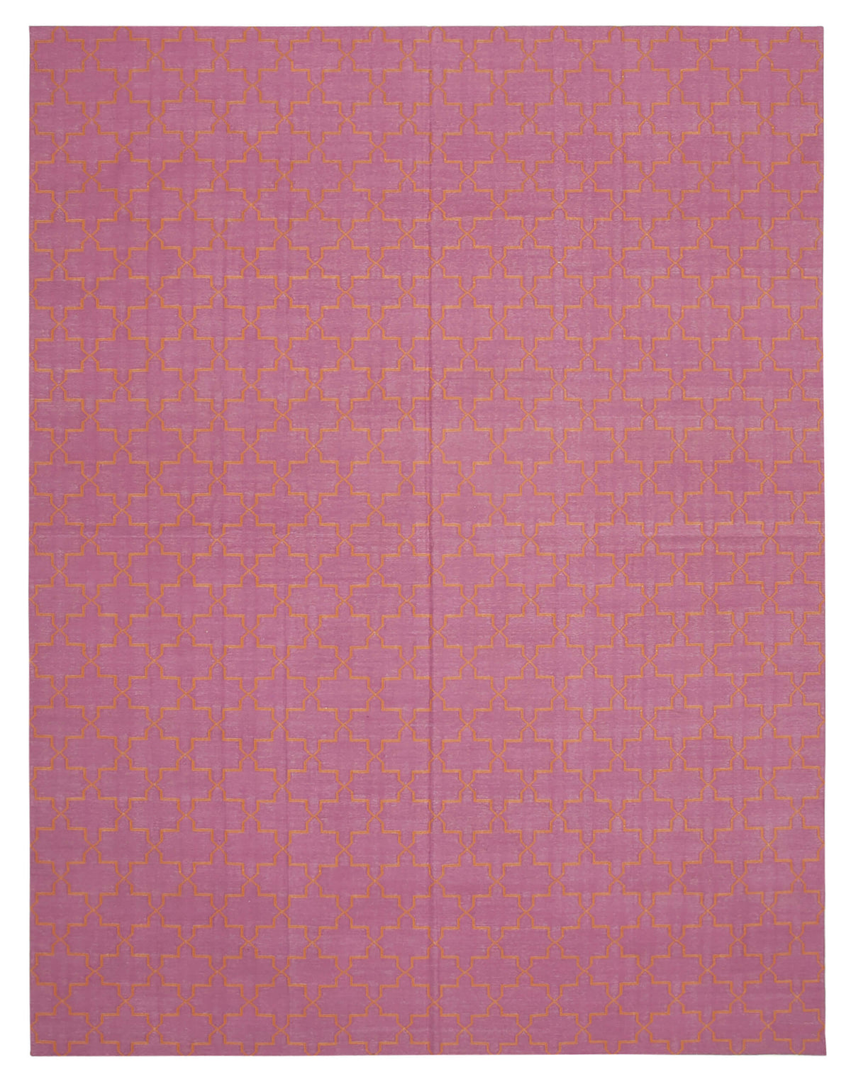 9x12 Pink Dhurrie Rug - 32685