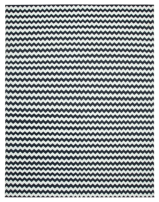 9x12 Black Dhurrie Rug - 32686
