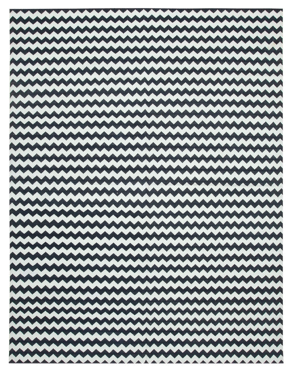 9x12 Black Dhurrie Rug - 32686