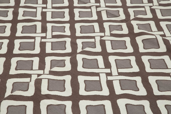 9x12 Brown Dhurrie Rug - 32697