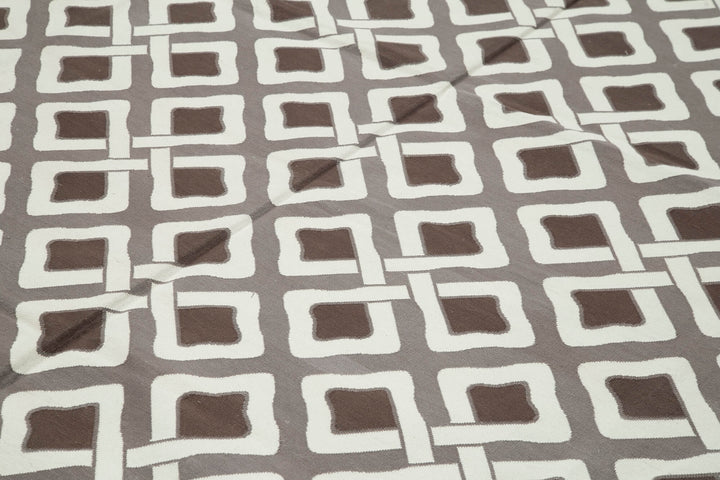 9x12 Brown Dhurrie Rug - 32702