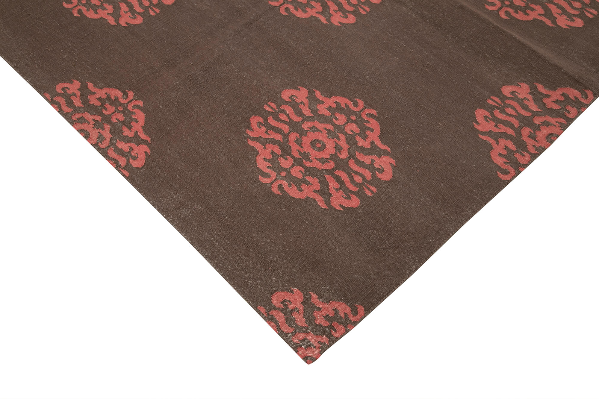 9x12 Brown Dhurrie Rug - 32706