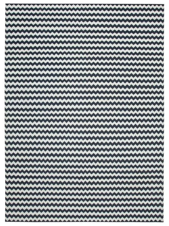 10x14 Black Dhurrie Rug - 32707