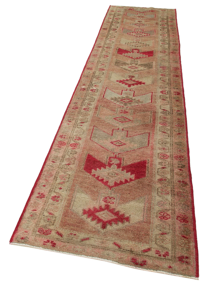 3x13 Pink Boho Runner Rugs - 32731