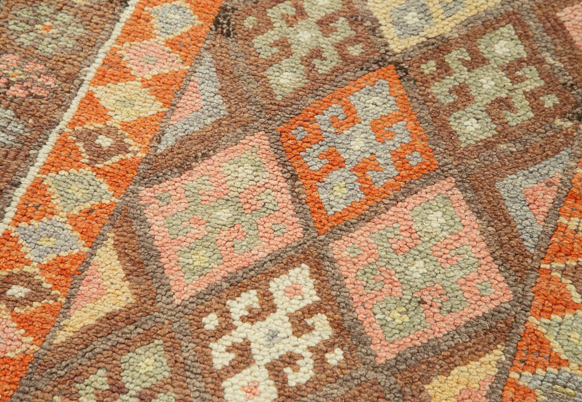 3x11 Brown Boho Runner Rugs - 32764