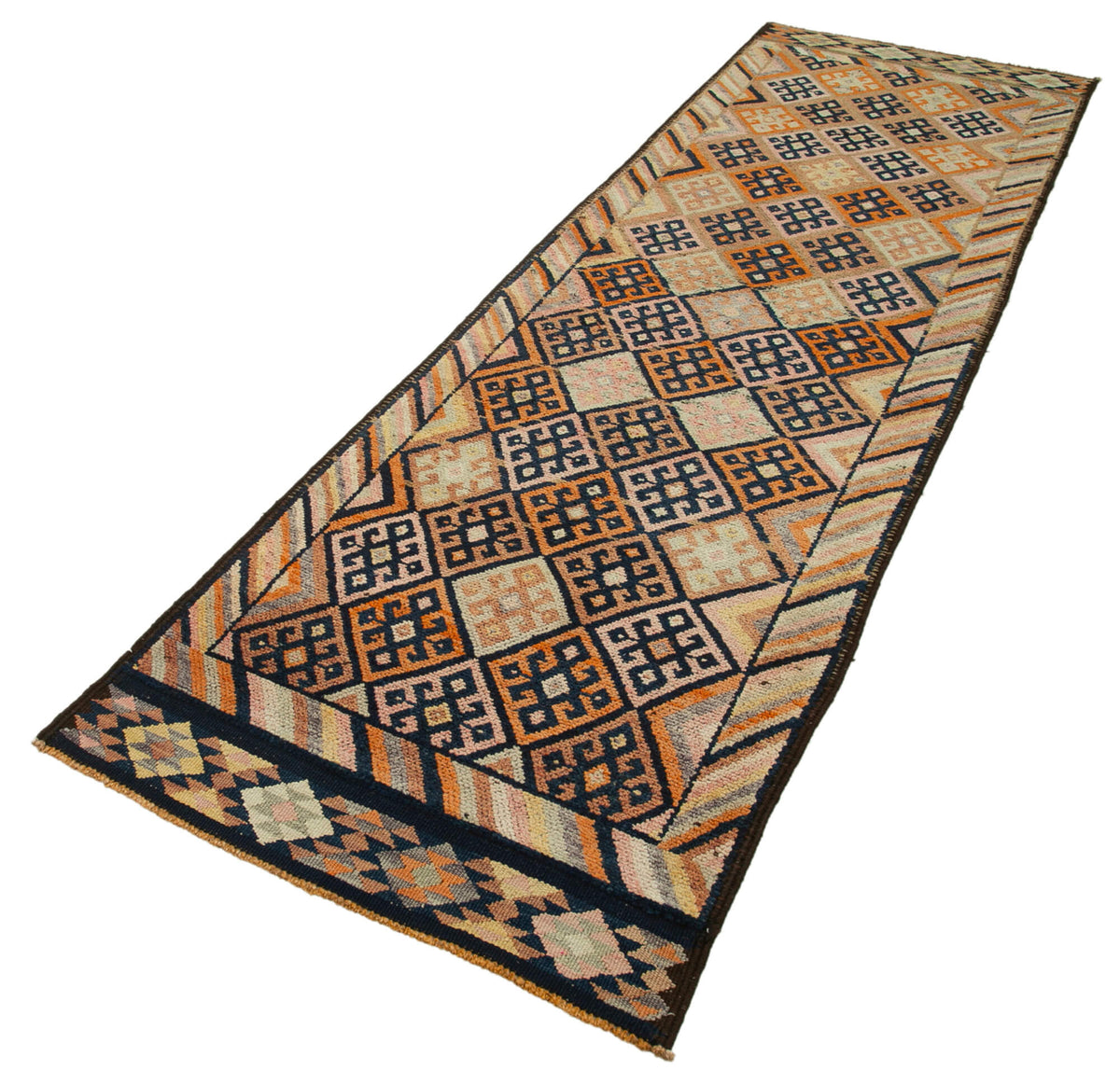 3x10 Multicolor Boho Runner Rugs - 32770