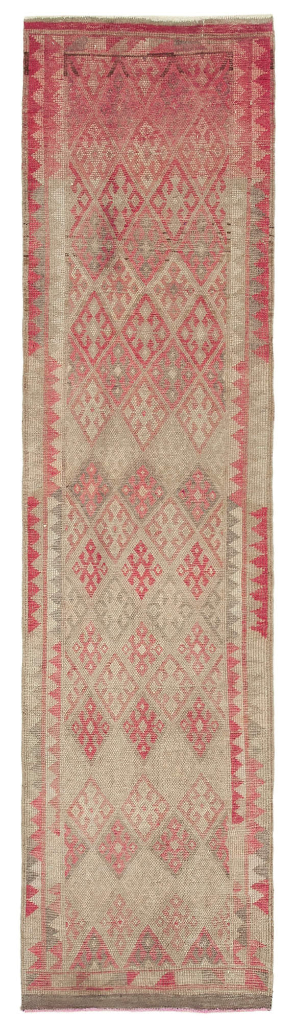 3x11 Beige Boho Runner Rugs - 32776